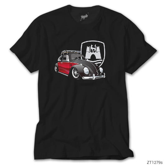 Volkswagen Vosvos Siyah Tişört