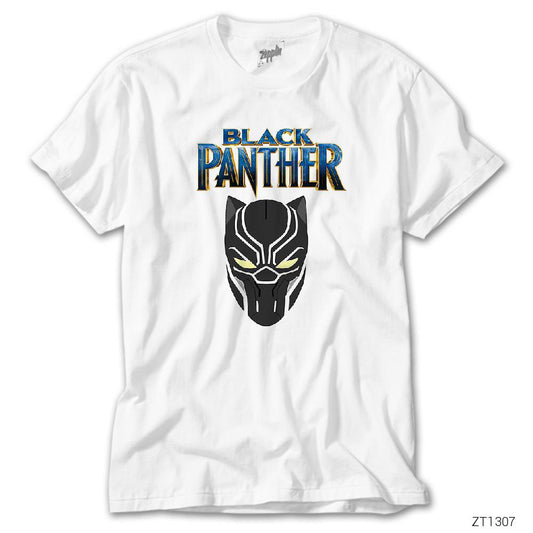 Black Panther Style Beyaz Tişört
