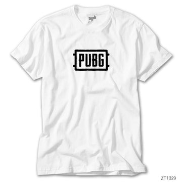 PUBG Logo Classic Beyaz Tişört