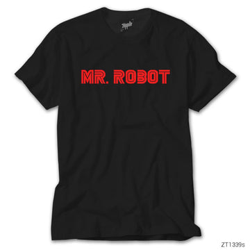 Mr. Robot Siyah Tişört