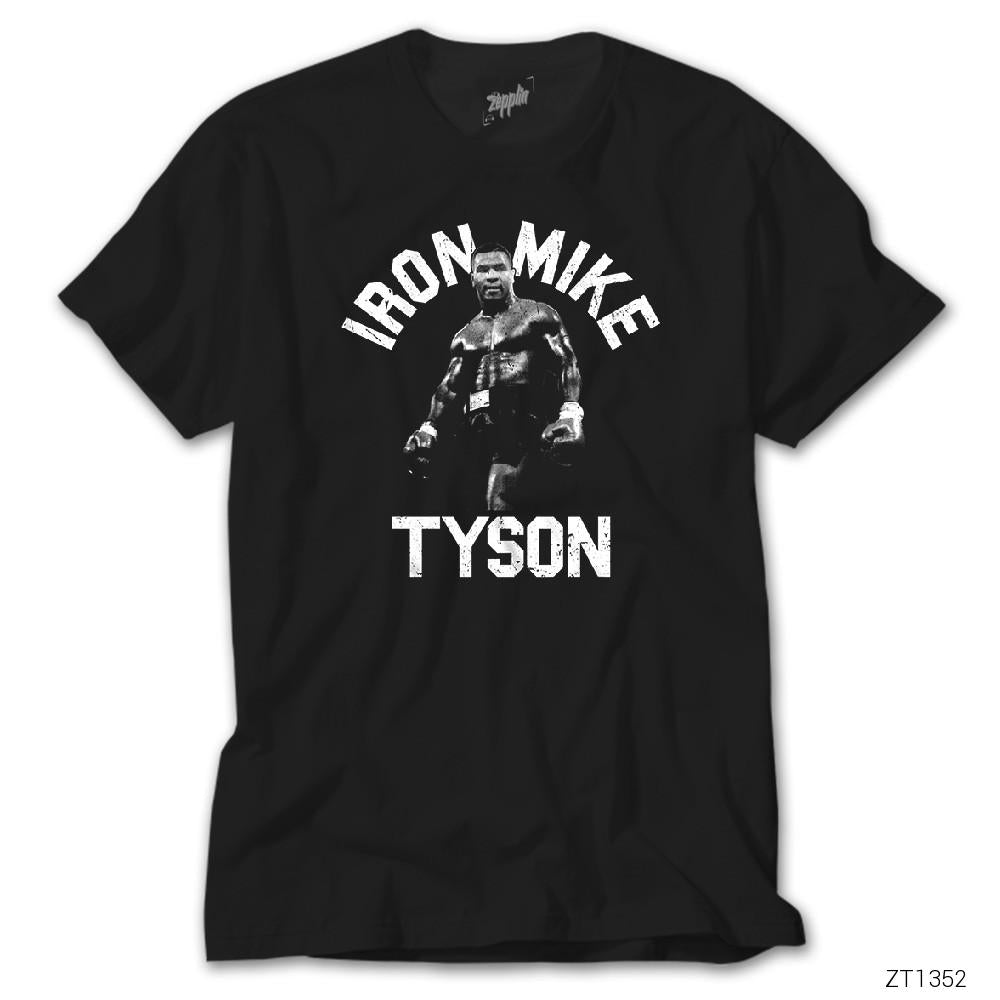 İndirimli Iron Mıke Tyson Siyah Tişört