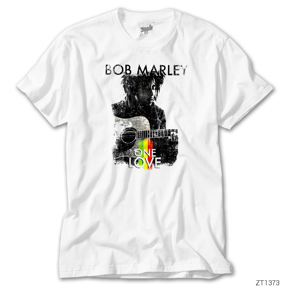 Bob Marley One Love Beyaz Tişört