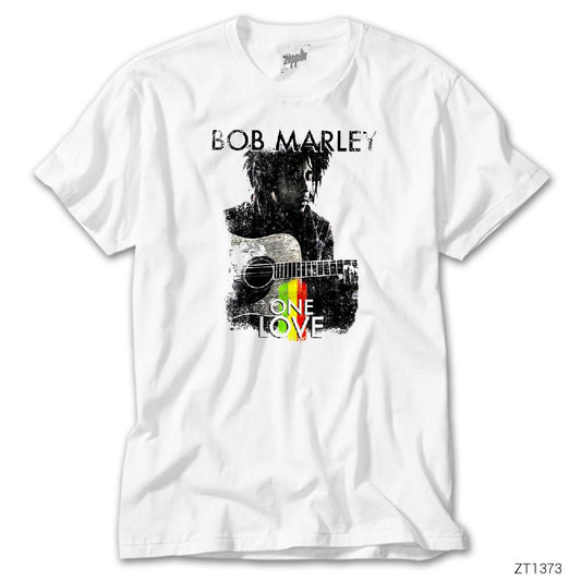 Bob Marley One Love Beyaz Tişört