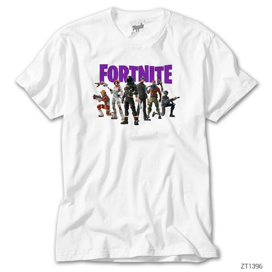 Fortnite Team 1 Beyaz Tişört