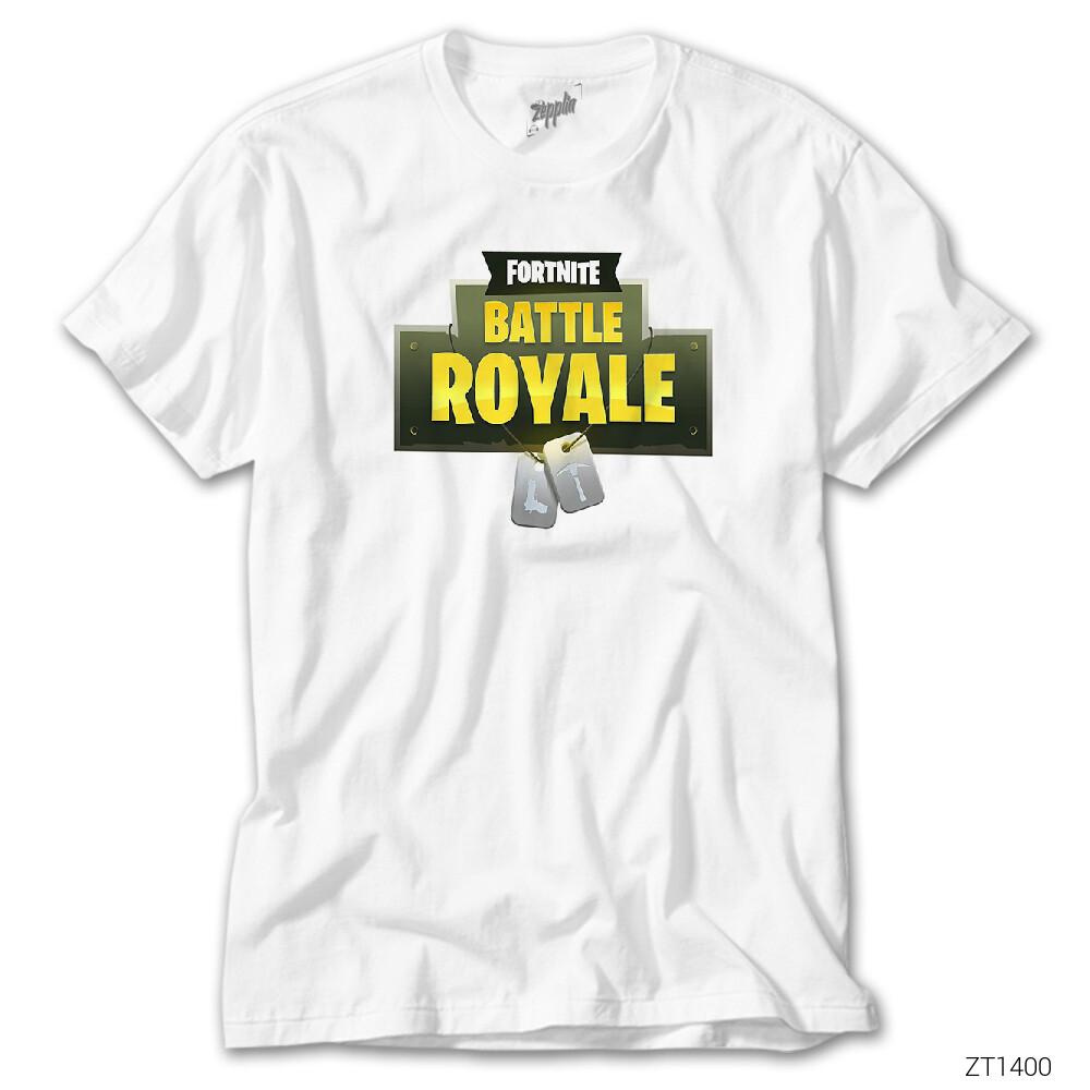 Fortnite Battle Royale Beyaz Tişört