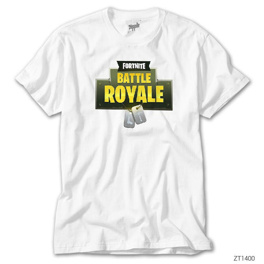 Fortnite Battle Royale Beyaz Tişört