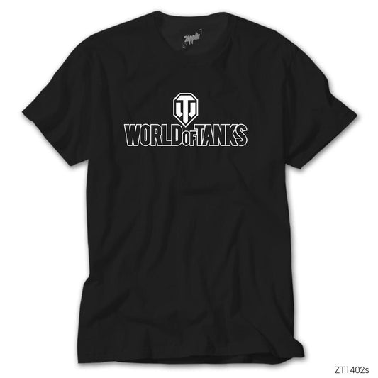 World of Tanks Logo 2 Siyah Tişört