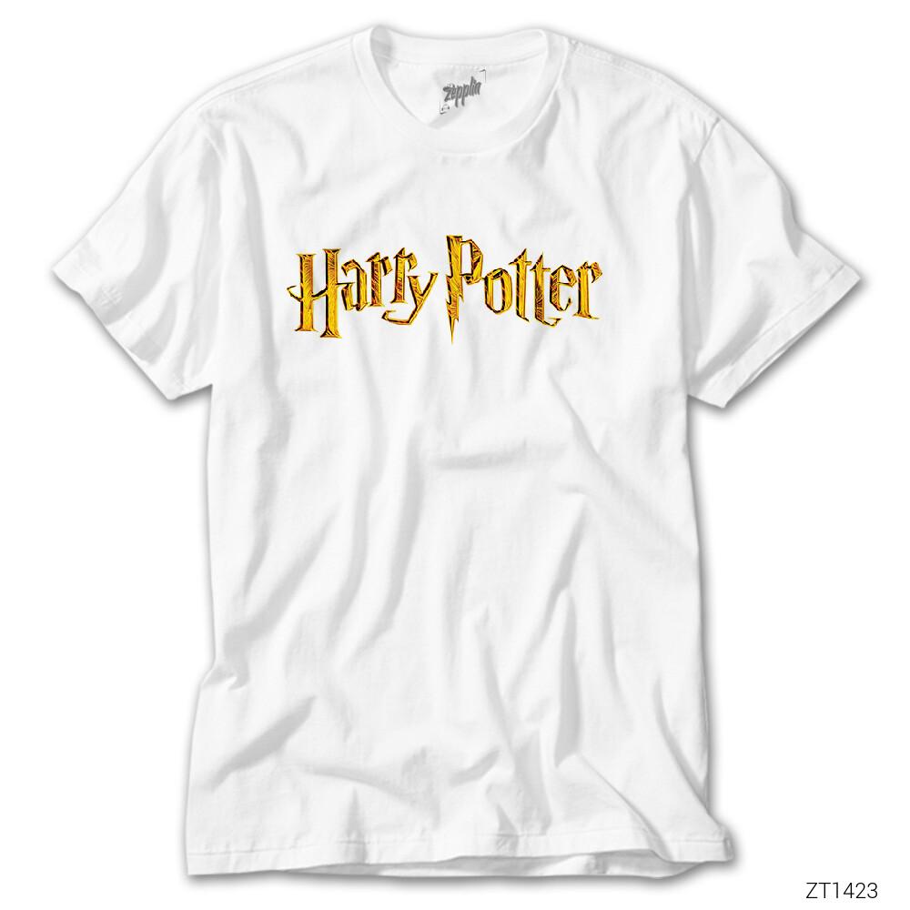 Harry Potter Logo Beyaz Tişört