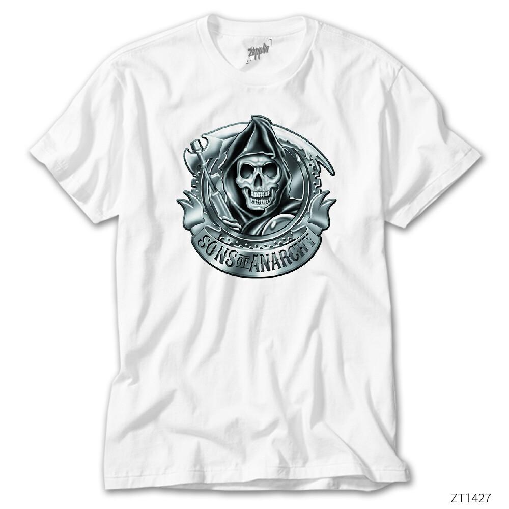 Sons of Anarchy Rock Beyaz Tişört