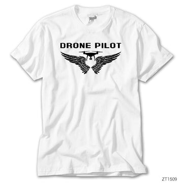 Drone Pilot 3 Beyaz Tişört