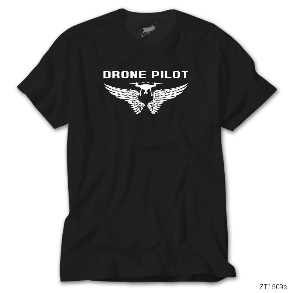 Drone Pilot 3 Siyah Tişört