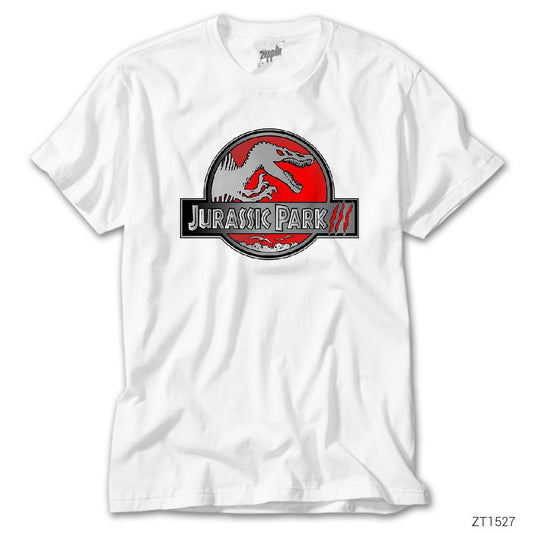 Jurassic Park Claw Beyaz Tişört