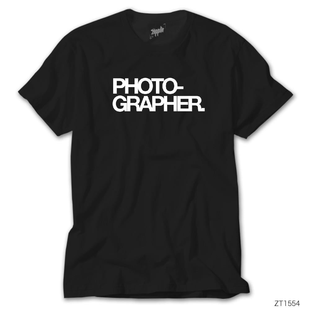 Photographer Siyah Tişört