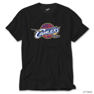 Cleveland Cavaliers Logo Siyah Tişört