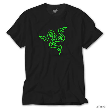 Razer Logo Siyah Tişört