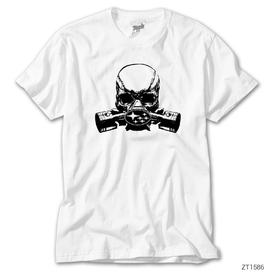 Subaru Mask Beyaz Tişört