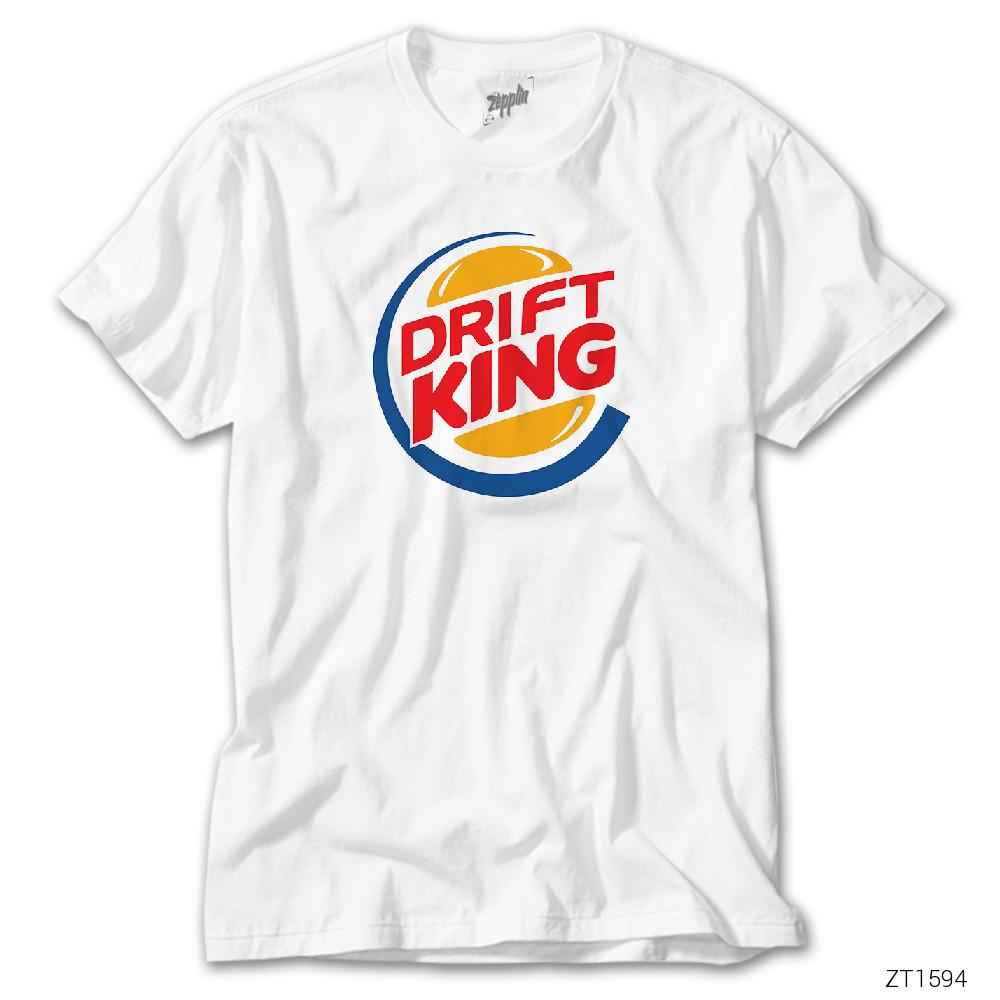 Drift King 1 Beyaz Tişört