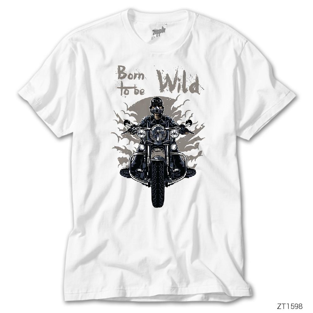 Riders Born To Be Wild Beyaz Tişört