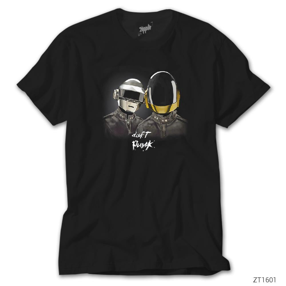 Daft Punk Siyah Tişört