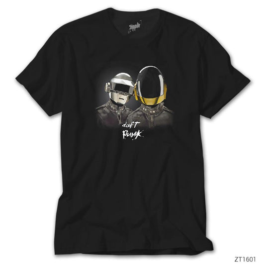 Daft Punk Siyah Tişört