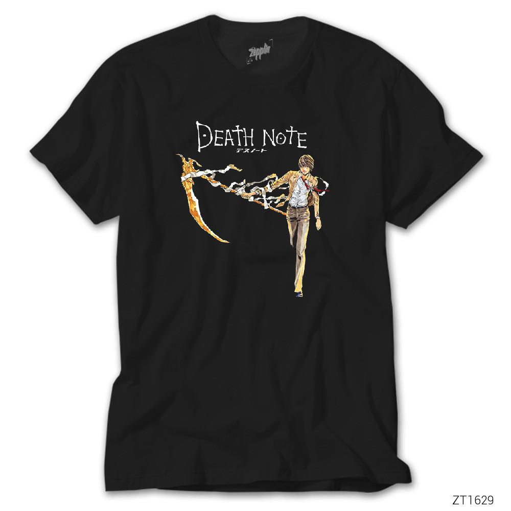 Death Note Raptor Siyah Tişört