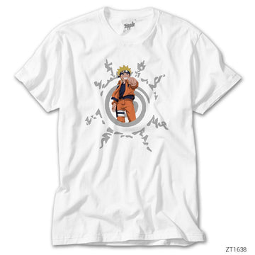 Naruto Power Beyaz Tişört