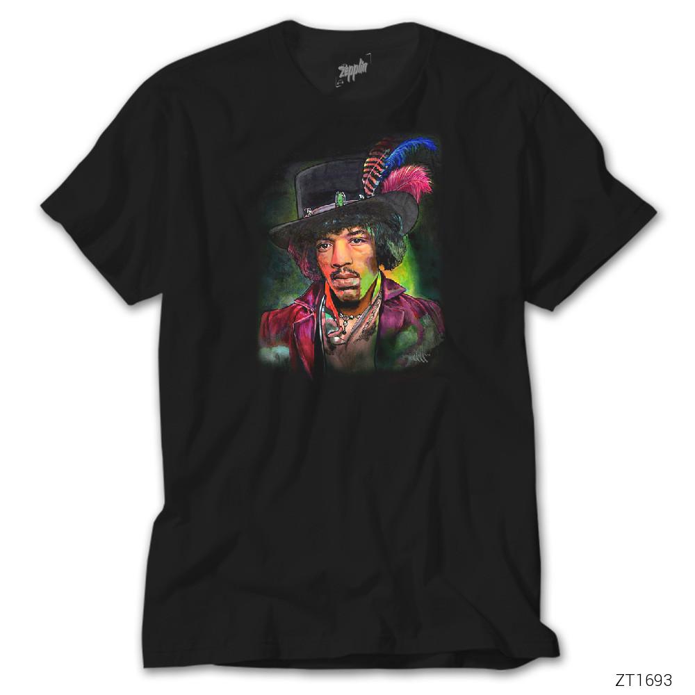 Jimi Hendrix Siyah Tişört