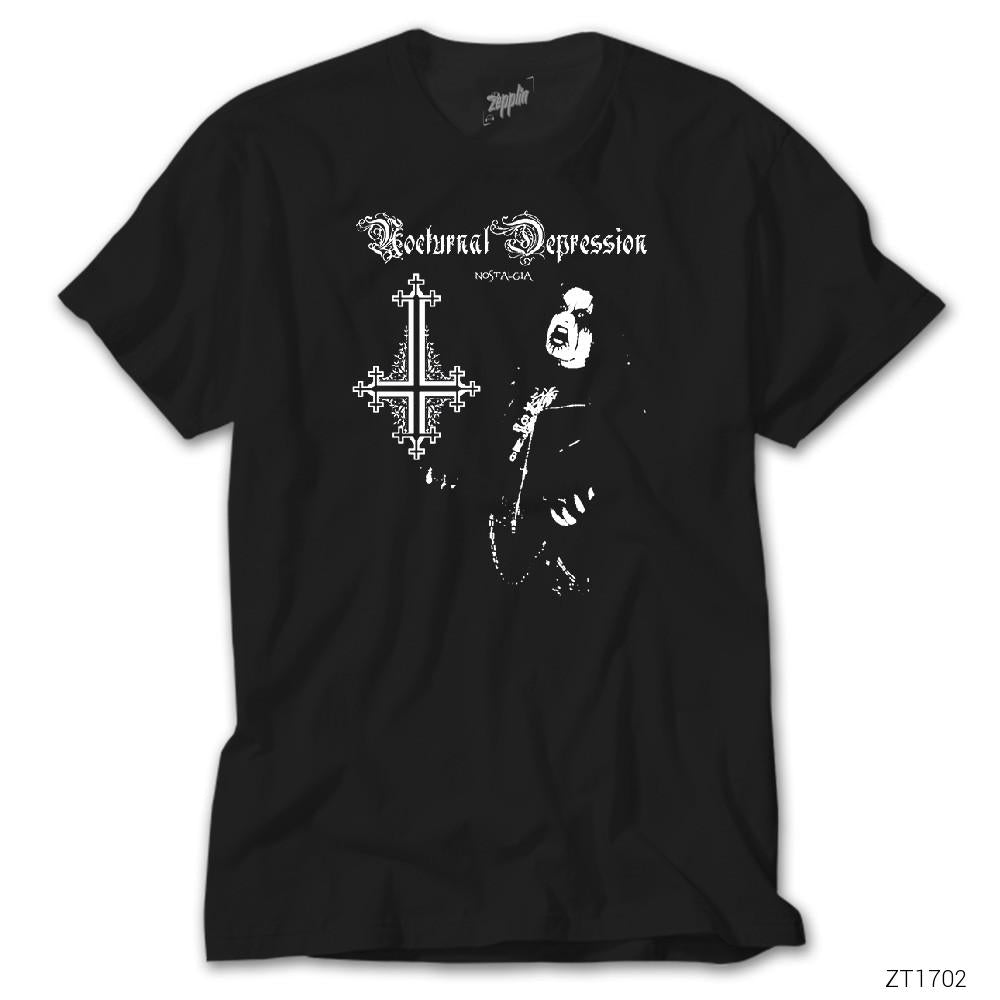 Nocturnal Depression Siyah Tişört