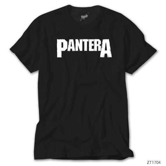 Pantera Logo Siyah Tişört