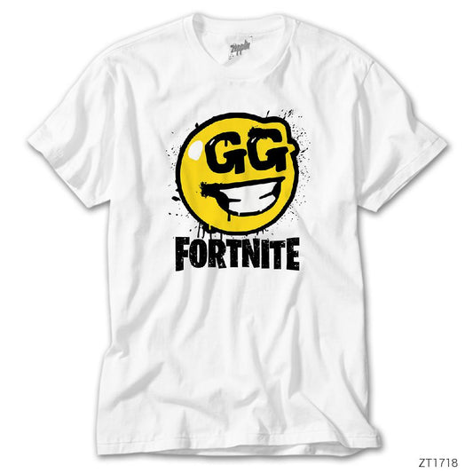 Fortnite GG Beyaz Tişört