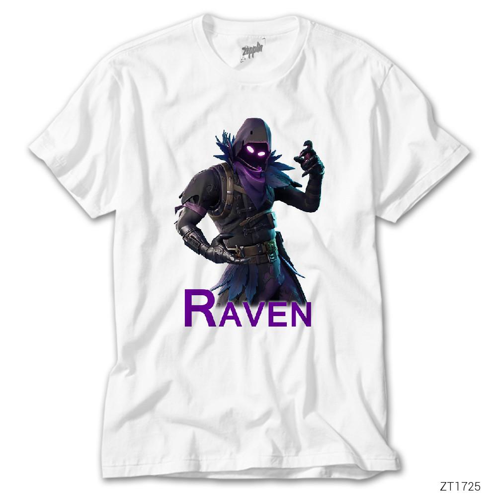 Fortnite Raven Beyaz Tişört