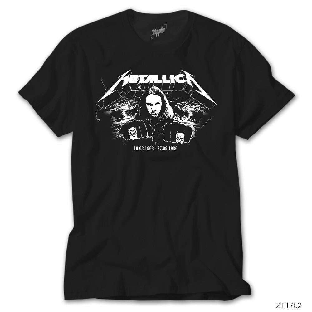 Cliff Burton Punch Siyah Tişört