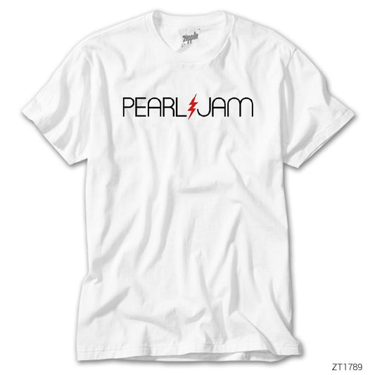 Pearl Jam Lighting Beyaz Tişört