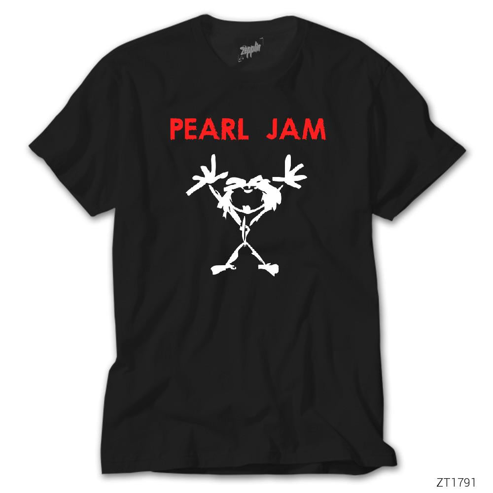 Pearl Jam Mascot Siyah Tişört