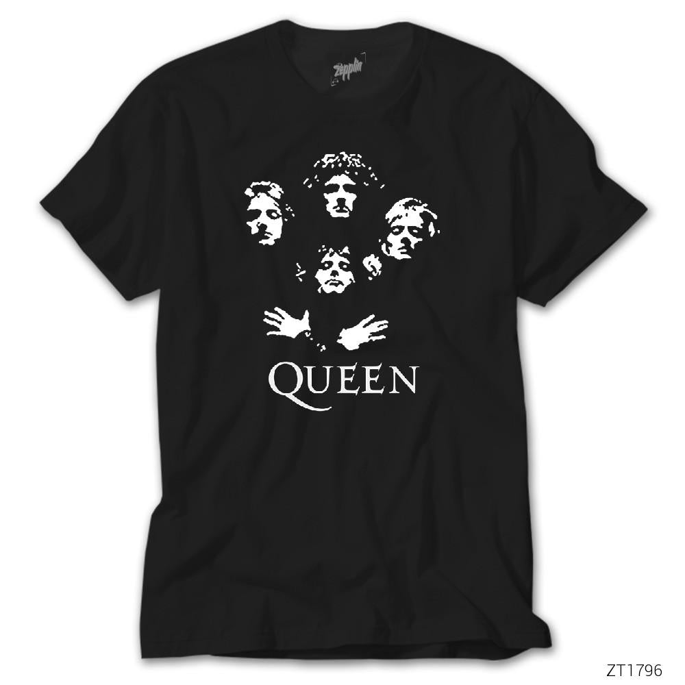 İndirimli Queen Group Siyah Tişört