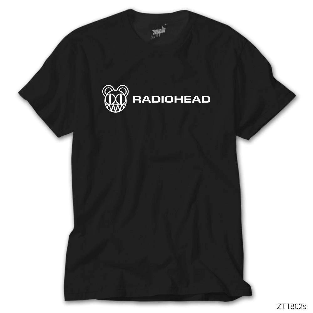 İndirimli Radiohead Logo Siyah Tişört