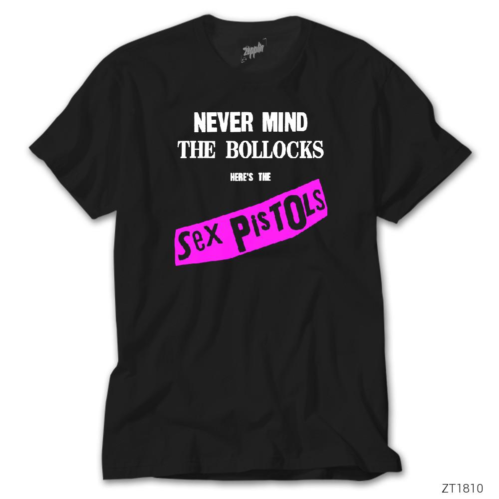 Sex Pistols Never Mind Siyah Tişört