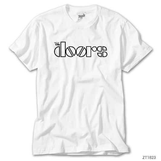 The Doors Outline Beyaz Tişört
