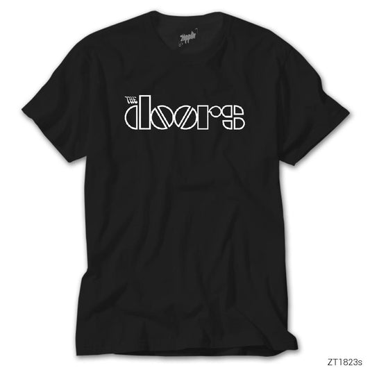 The Doors Outline Siyah Tişört