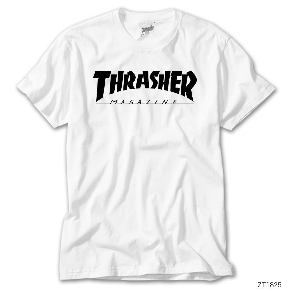 Thrasher Magazine Classic Beyaz Tişört