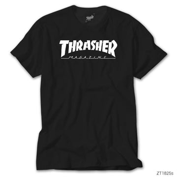 Thrasher Magazine Classic Siyah Tişört