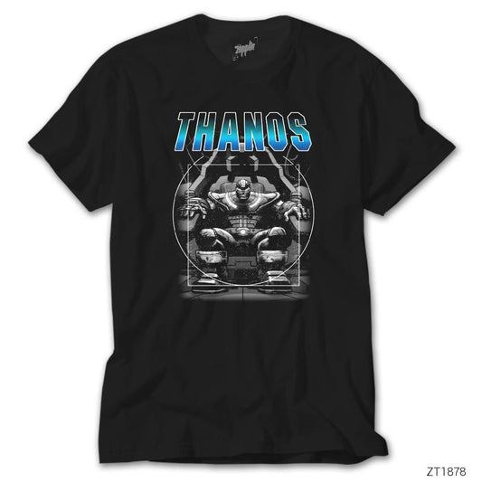 Avengers Thanos Commander Siyah Tişört