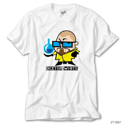 Dexter White Beyaz Tişört