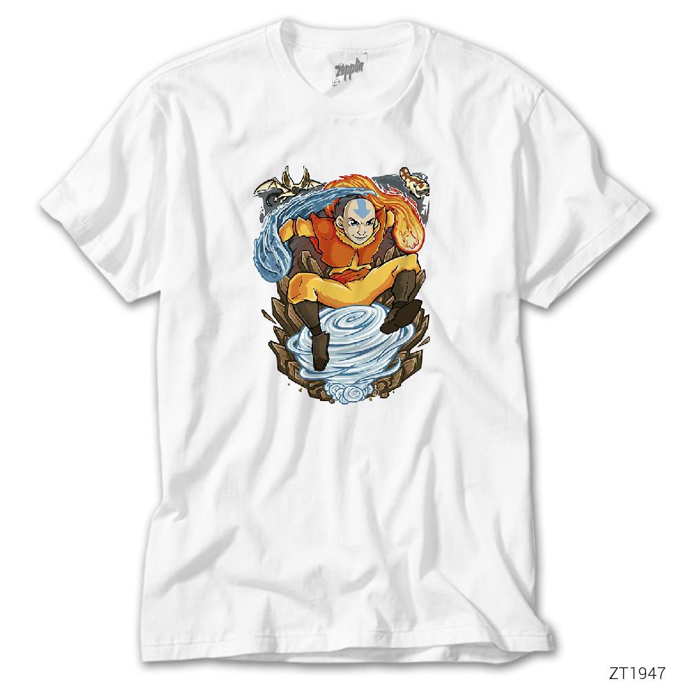 Avatar Of The Air Nomads Beyaz Tişört