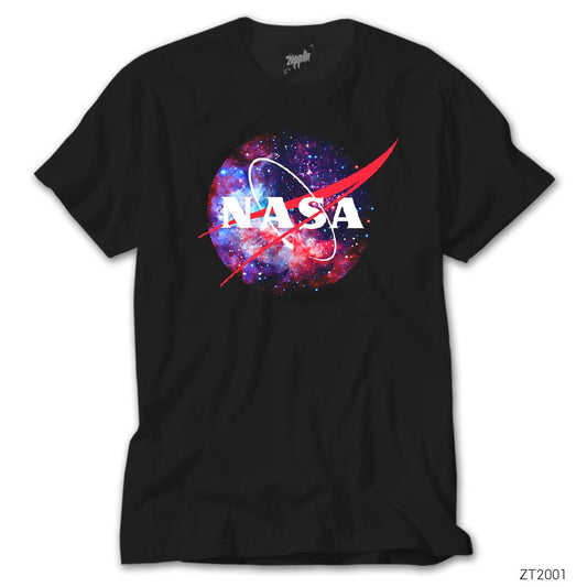 Nasa Galactic Siyah Tişört