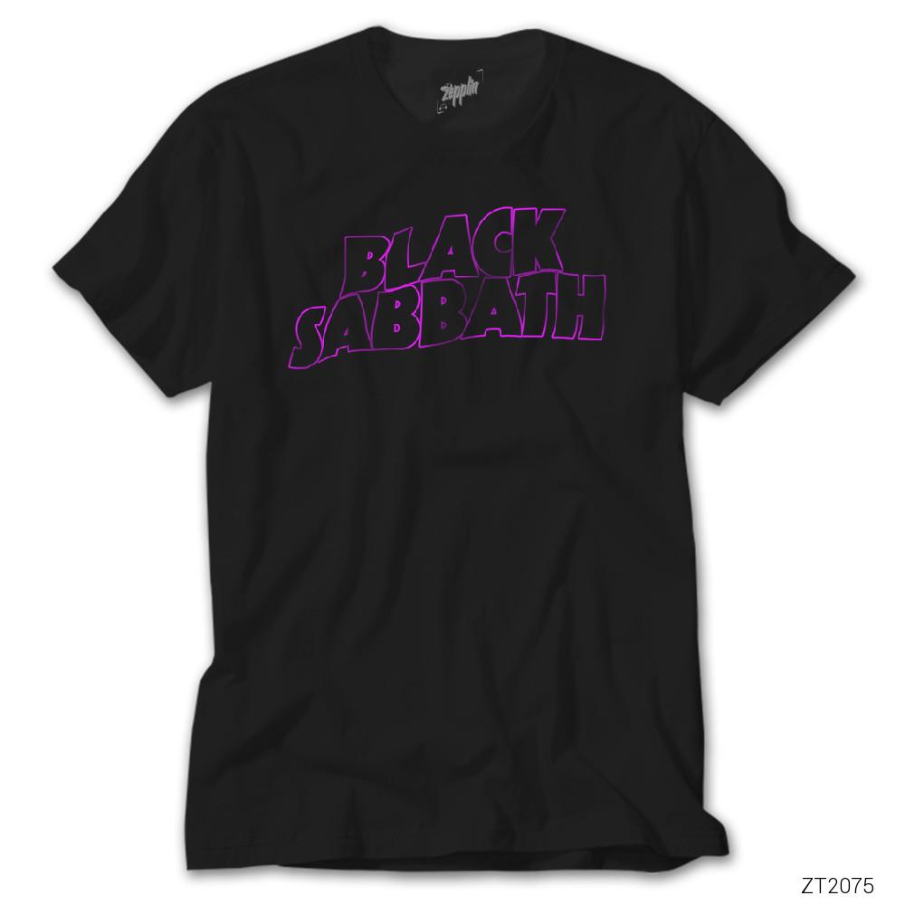 İndirimli Black Sabbath Outline Siyah Tişört