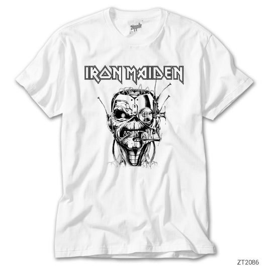 Iron Maiden Soldier Draw Beyaz Tişört