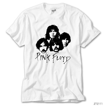 Pink Floyd Group Beyaz Tişört