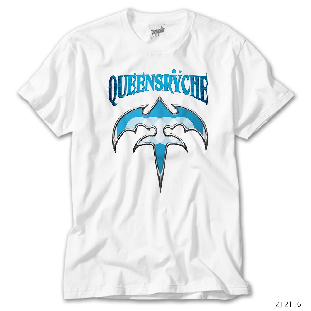 Queensrÿche Blue Beyaz Tişört