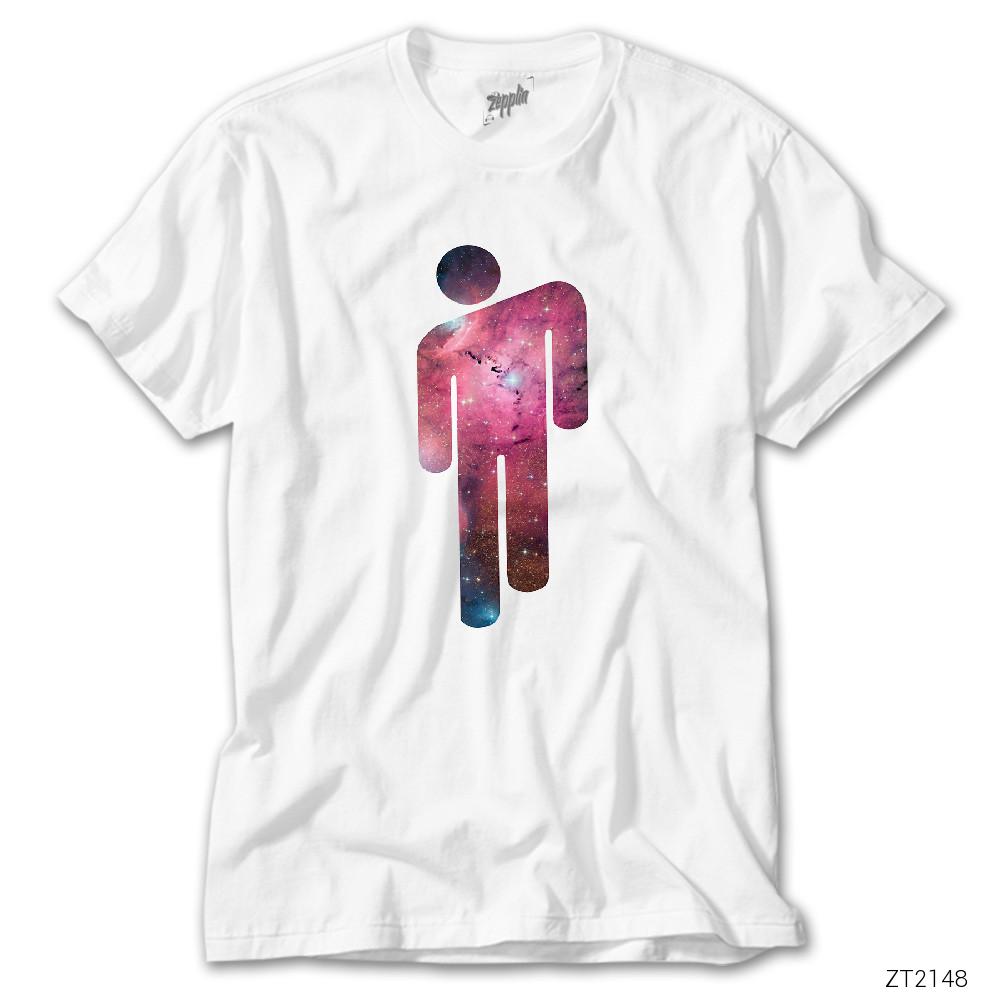 Billie Eilish Logo Beyaz Tişört